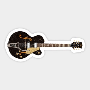 Chet Atkins Dark Eyes Prototype Guitar Sticker